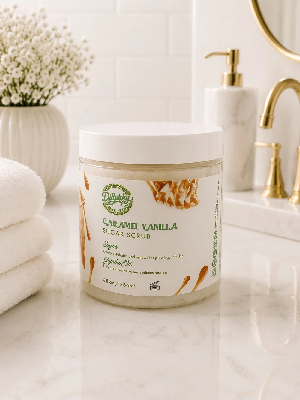 Caramel Vanilla Sugar Scrub